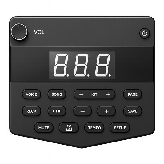 Electronic Drum Set Bhp70 - Built-in Bluetooth