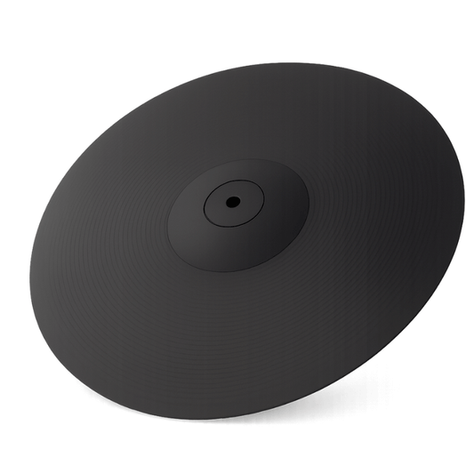 Obsidian electronic cymbal