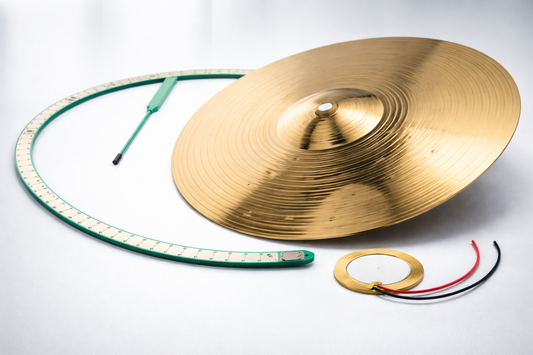 How I Turned Low Volume Cymbals into Electronic Powerhouses - convert low volume cymbals to electronic setup components