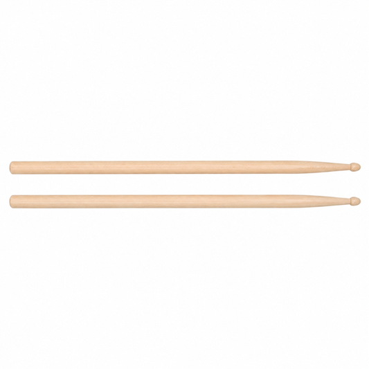 5A Hickory Drumsticks – Standard Weight, Natural Wood
