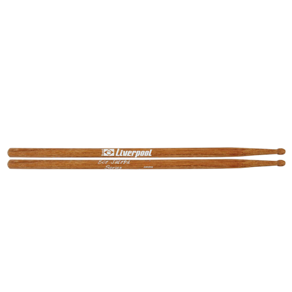 Liverpool EJ DZ7AM Eco Jatobá drumsticks for maximum strength and durability in drumming.